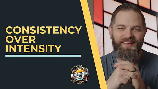 Consistency Over Intensity episode artwork
