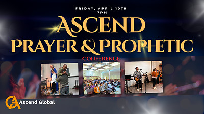 Ascend Prayer and Prophetic Summit 2026 - Stockholm - April-10 18:00