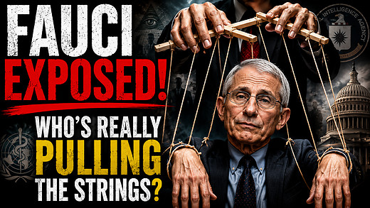 Fauci EXPOSED!  Who's Really Pulling The Strings?