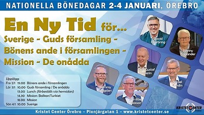 Kristet Center Örebro: Jonny Foglander - Bönens Kraft