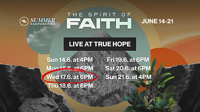 The Spirit of FAITH conference - JUNE 17th