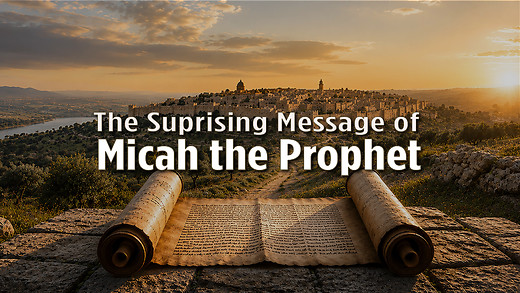 The Surprising Message of Micah the Prophet episode artwork